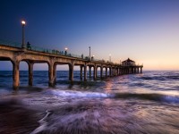 Long walk into the sea